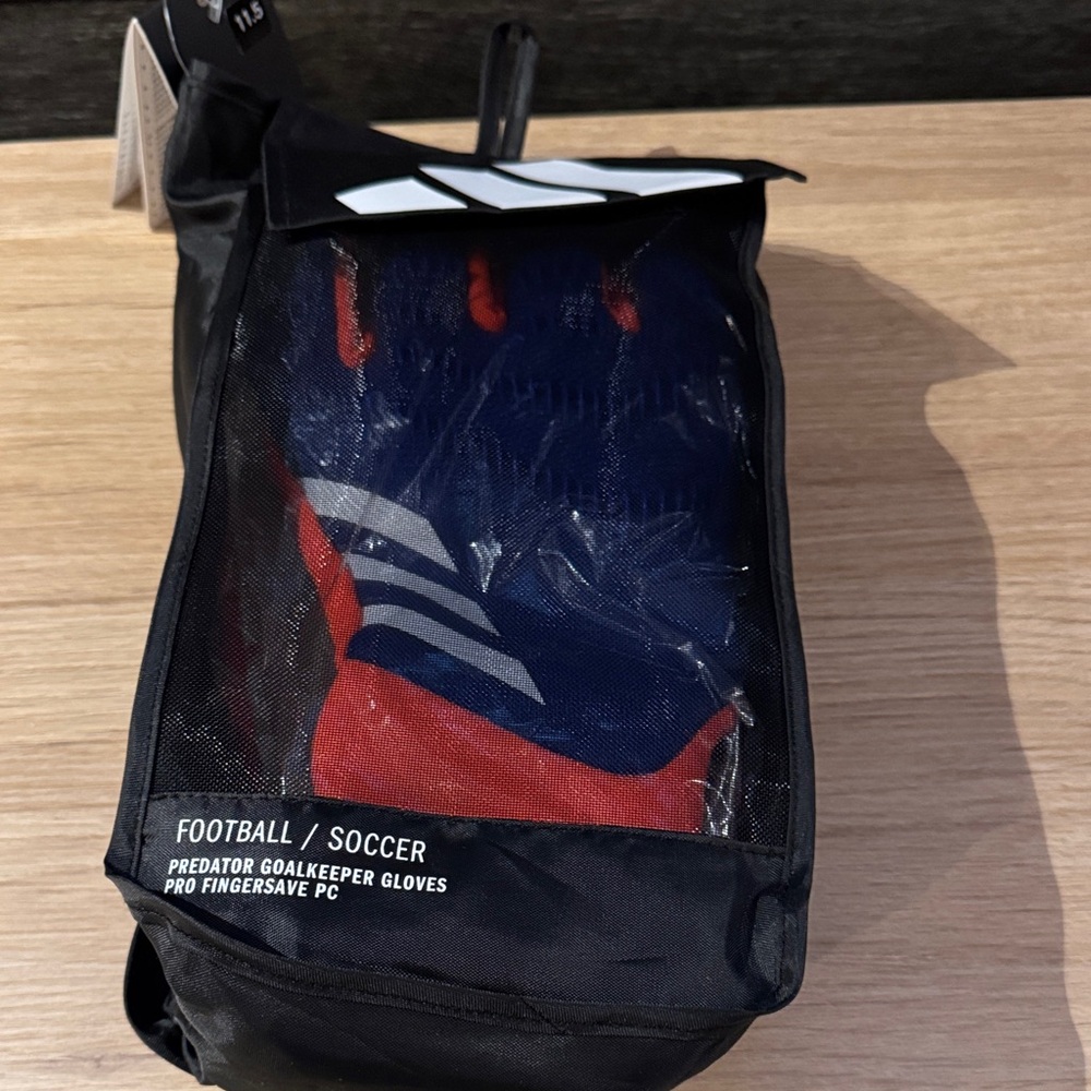 Adidas Predator Goalkeeper Gloves - Red and Blue